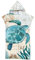 Proumhang Umkleidehilfe Handtuch Poncho Bademantel Herren Damen Surf Poncho Mikrofaser Badeponcho und Poncho Handtuch 85cm x 110cm