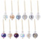 TAIKOUL 12 Stück Klar Kristallkugelprisma 2mm Baumschmuck Glas Bunte Weihnachtskugeln für Weihnachtsbaumschmuck Christbaumkugeln Glas Fenster Weihnachten Party Kronleuchter Dekor