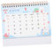 STOBOK 2st Tischkalender 2023 Tischkalender Planen Büro-schreibtisch-dekor Desktop- Tischdekoration -tischkalender Dekorativer Tischkalender Jahreskalender 2023 Rot Eisen