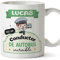 MUGFFINS Tazas Personalizadas para CONDUCTOR DE AUTOBÚS hombre - En Español - Eres increíble - Kawaii - 11 oz / 330 ml - Regalo Personalizable original y divertido