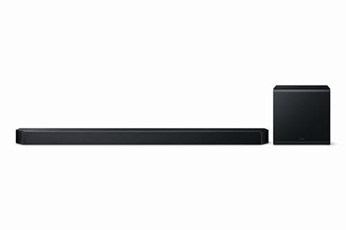 SAMSUNG HW-Q810GF Q-Series 5.1.2-Kanal-Soundbar für Fernseher, Kabelloser 6,5-Subwoofer, Kabelloses Dolby Atmos und DTS:X, SpaceFit Sound Pro, Q-Symphony