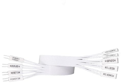 Computer Case Front Panel Extension Cable Motherboard Power Switching Jumper Cable Internal Connection Power Wire