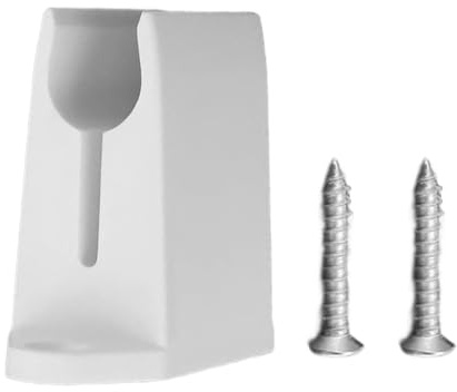 NVOQILIN Supporto a manovella da parete con viti, per tende da sole, tapparelle, tapparelle, gancio a manovella