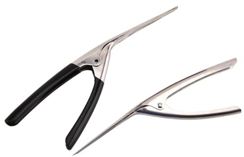 Angoily Pelador De Camarones De Acero Inoxidable 304 Juego De 2 Herramientas Ergonómicas Para Pelar Gambas Y Langostinos Ligero Y Fácil De Limpiar Ideal Para Cocina Doméstica Y Profesional