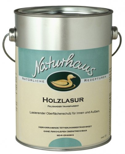 NATURHAUS NATURFARBEN Holzlasur, palisander/transparent, 1 Stück, 13060/M2500
