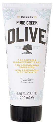 Korres Olive 3In1 Reinigungsemulsion, 1er Pack (1 x 200 ml)