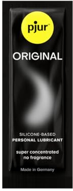 pjur ORIGINAL (1,5ml) - Premium Silikon-Gleitgel Sachet - Testprobe - lange Gleitfähigkeit ohne zu kleben - sehr ergiebig und für Kondome geeignet