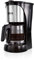 TM Electron TMPCF005 cafetera eléctrica de goteo, 1000W de potencia, jarra de 1,5L para 12 tazas y filtro extraíble
