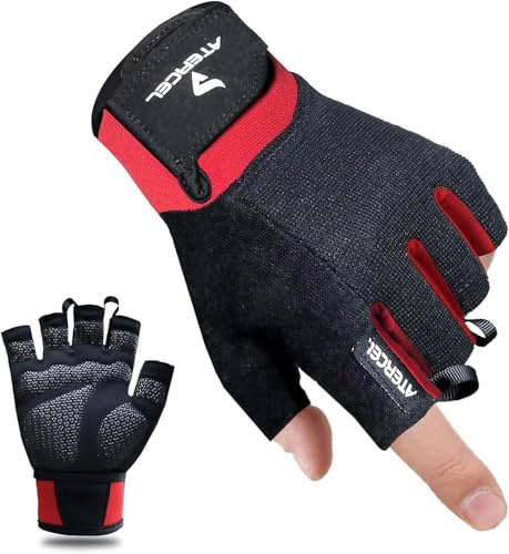 ATERCEL Fitness Handschuhe, Trainingshandschuhe für Crossfit, Bodybuilding | Radsport, Gym, Krafttraining, Sporthandschuhe Damen und Herren