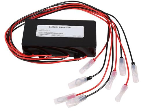 DEWIN Battery Balancer, Battery Equalizer 48V Solar System Battery Balancer Equalizer for Lead-Acid Batteries HA02 Charger