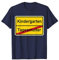 Ortsschild Tagesmutter Kindergarten zum Abschied Tageskind T-Shirt