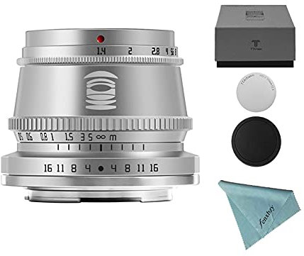 TTArtisan 35mm F1.4 APS-C Objectif Manuel pour Appareil Photo Fuji FX Mount