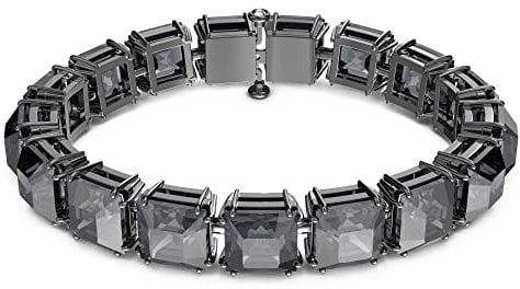 Swarovski Millenia Armband, Oktagon-Schliff, Farbverlauf, Blau, Rhodiniert