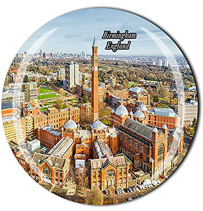 Birmingham England Fridge Magnet Souvenir Gift Crystal Magnetic Sticker Collection