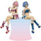 Furyu 125725 Re:Zero Noodle Stopper PVC Figuren REM & RAM 16 cm, Multicolor, Standard
