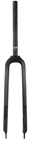 ROADNADO Vollcarbon Fahrradgabeln Ultraleicht T800 Fahrradgabeln 28,6mm * 29 Zoll MTB Gabel Mountainbike Starrgabel Gerades Rohr Mountainbike 3K Mattglanz Schwarz Straight Tube