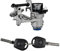 YUCKMZ Cylindre de Serrure de Hayon de Coffre avec 2 clés Compatible avec Golf Lupo T5 Arosa Galaxy MK1 MK2 1J6827297G