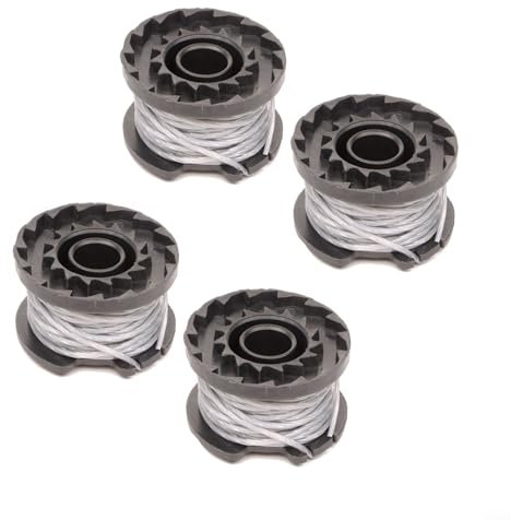Trimmer Line Spool Replacement for Spear/for Jackson Cordless Grass Cutter CLGT2425H Model, Lawn Mower Strimmer Spool String & Wire Set(4 Pcs)