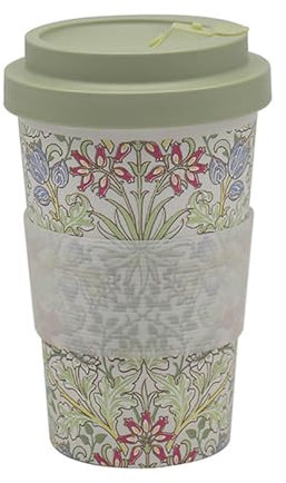 William Morris' Hyacinth Design Travel Mug (Recycled PET)