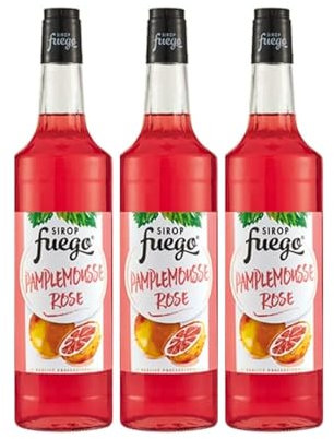 Sirop Fuego Pamplemousse Rose - 3 x 1L