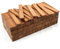 80x Holzleiste 22x10mm Merbau lose Bastelklötzchen zum Basteln Bastelstäbe (Merbau 22x10mm)