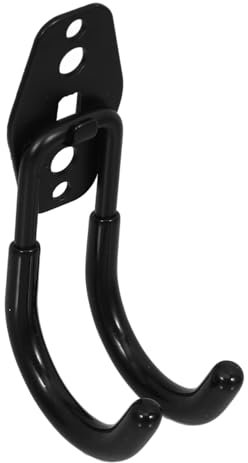 Hemobllo 1Stück Wasserhaken Eisen Schwere Ausführung Gartenhalterung für Schlauchorganisation für Aufbewahrung von Gartenschläuchen und Geräten