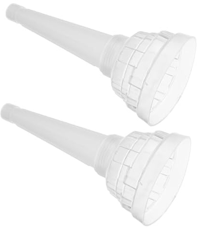 PAMINGONO 2pcs Automotive Oil Filter Removal Tool Funnel Heat Resistant Plastic Oil Filter Remover Spill Preventing Easy DIY and Professional Use