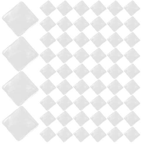 ULTECHNOVO Nagellack Board aus Glas mit 100 Stück Weißer Farbkarten zur Präsentation von Nageldesigns im Salon Maniküre Werkzeug für Nageldisplays