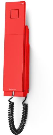 Snom E303 Notfalltelefon, SIP, schnurgebunden, Rot