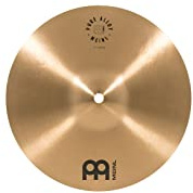 Meinl Cymbals Pure Alloy Splash 10 Zoll (Video) Schlagzeug Becken (25,40cm) Pure Alloy Bronze, Traditionelles Finish (PA10S)
