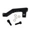 VIFER Langlebiges Fahrrad Bremsscheibe Montage Bremssattel Adapter B-R-203 für MT-B Mountainbike Fahrrad (schwarz)