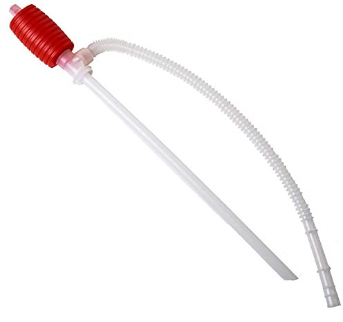 marko tools Hand Pump Siphon Liquid Transfer Flexible Pipe Tube Water Fuel Oil Petrol Diesel