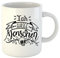 clothinx Ich hasse Menschen Tasse mit Spruch, lustige Bürotasse, beidseitig bedruckt