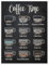 Coffee Time (Englisch) Poster 30 x 40 cm Schwarz Wandbilder Wanddeko