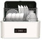 Portable Mini Dishwasher with 5 Place Settings Table Top Dishwasher Freestanding 5 Washing Functions LED Display Easy to Clean for Dishes Fruits Vegetables Glasses,Blue (White)
