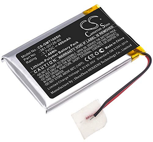 Cameron Sino Akku für Garmin 010-02357-00, Fenix 6X, Fenix 6X Pro Solar, Tactix Delta PN:Garmin 361-00126-00 400mAh / 1.48Wh