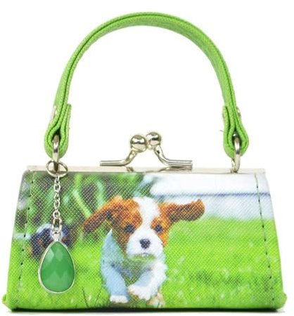 Winfried Kögler GmbH Mario Moreno Geldbörse Hund Cavalier King Charles Spaniel Münzbörse Mini Bag