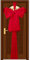 SHATCHI Christmas Door Bow Cubierta Arco Gigante Rojo de 9 m Puerta Delantera para Navidad, Boda, Baby Shower, decoración Exterior del hogar, Organza, Pack de 1