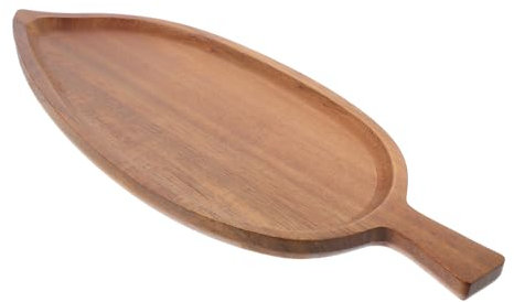 Cabilock Vassoio Per Sushi Forma Foglia Piatto Da Antipasti e Dessert Per Presentazioni Gastronomiche e Speciali