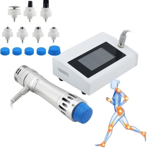 Stoßwellentherapie Gerät Zuhause Fokussiertes Stoßwellentherapiegerät ED Extrakorporale Stoßwellentherapie Maschine Muskelentspannung Gewebetherapie Schmerzlinderung Müdigkeitsbehandlung (V110)