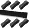 Griffband Anti-Rutsch Overgrip,6stück Selbstklebend Badminton Griffbänder,Tennisschläger Grip Tape Griffe,Schweißabsorbierend Grip Tape Badmintonschläger,Für Tennisschläger,Badminton Schläger,Schwarz