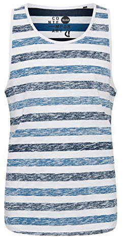!Solid Mende Herren Tank Top Mit Rundhalsausschnitt Regular Fit, Größe:M, Farbe:Strong Blue (1531)