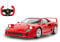 JAMARA Ferrari F40 1:14 27Mhz - offiziell lizenziert, ca 1 Stunde Fahrzeit bei ca 11 Kmh, LED Licht, Perfekt nachgebildete Details, detaillierter Innenraum, hochwertige Verarbeitung