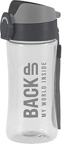 Goldkids Brisk Gourde sport en Tritan 400 ml Transparent Plastique sans BPA Anti-fuite