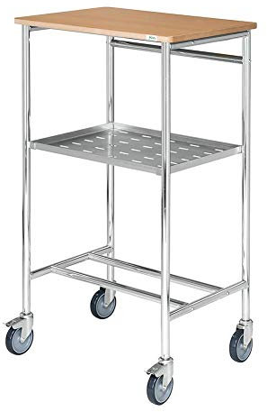 Rollpult Tischwagen mit Zwischenboden 600 x 440 x 1.055 mm, Traglast: 150 kg