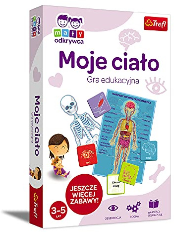 Trefl Mein Körper - Der kleine Entdecker Lernspiel für Kinder im Alter von 3 - 5 Jahren