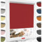 Schuette® Verdunkelungsrollo ohne Bohren/mit Bohren 2in1 ● Thermo Rollo Kollektion: Candy Cherry (Rot) ● 105 x 230 cm (Breite x Höhe) ● Suprafix Klemmrollo = Klemmfix 2.0 ● 60s Montage mit Video