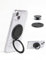 Ganinno R Telefongriff, magnetische Basis für iPhone 12/13/14 Serie, magnetischer Schreibtisch-Telefonständer, kompatibel mit MagSafe-Hüllen, abnehmbare Sockel-Griffbasis für PopSocket