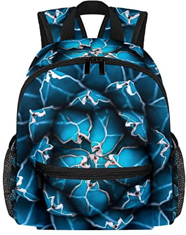 VAPOKF Leichter Schulrucksack Kleinkind Rucksack Kleine Reise Schultertasche für Jungen Mädchen Kinder, Agave Kaktus, multi