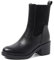 QUEEN HELENA Stivali Chelsea Stivaletti con Tacco Donna X29-97 (Nero, Sistema Taglie Calzature EU, Adulto, Donna, Numero, Media, 39)